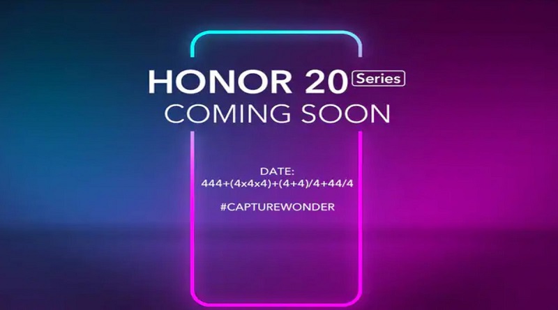 Serie Honor 20 pronta, gli inviti stampa svelano la data di presentazione