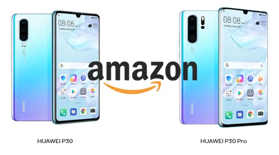 Huawei P30 e P30 Pro disponibili su Amazon, prenotazioni aperte