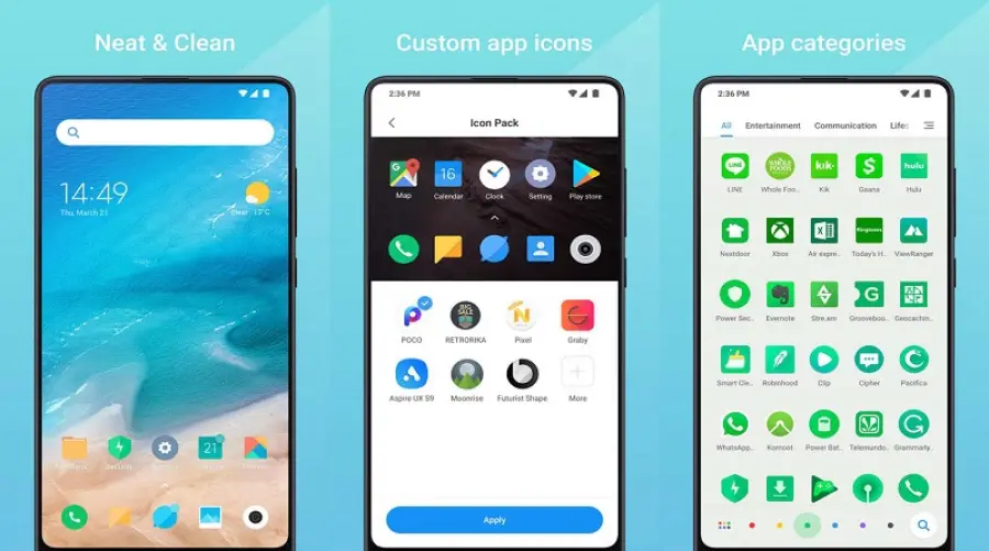Xiaomi Mint sbarca sul Play Store, concorrenza spietata con Nova Launcher