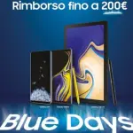 Samsung Galaxy S9, S9+, A9 e Note 9 al miglior prezzo Amazon grazie ai Blue Days