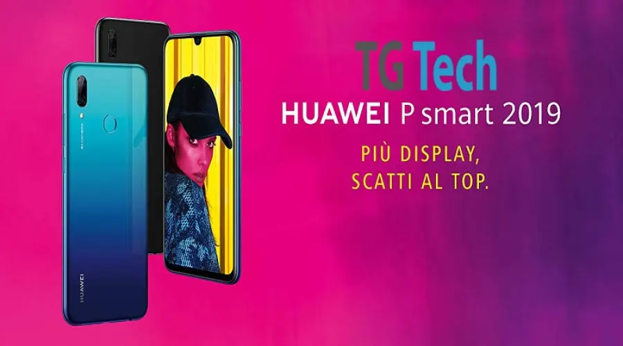 Huawei P Smart 2019 sbarca su Amazon con cover in esclusiva