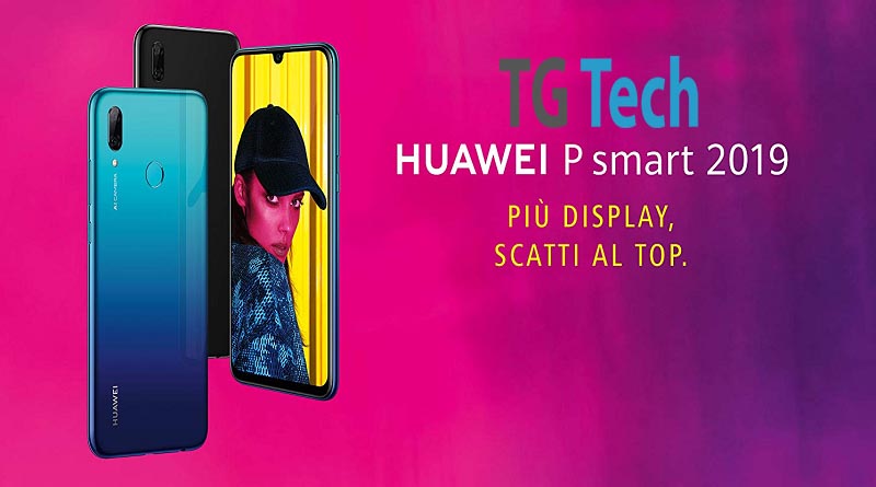 Huawei P Smart 2019 sbarca su Amazon con cover in esclusiva
