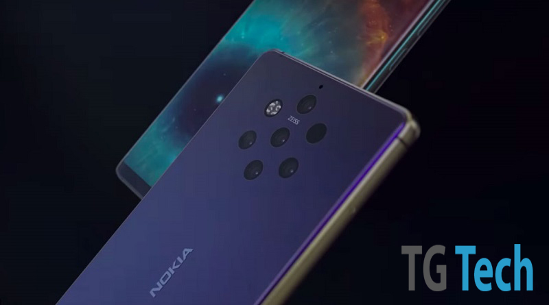 Nokia 9 con le 5 camere appare nel primo render di stampa