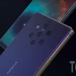 Nokia 9 con le 5 camere appare nel primo render di stampa
