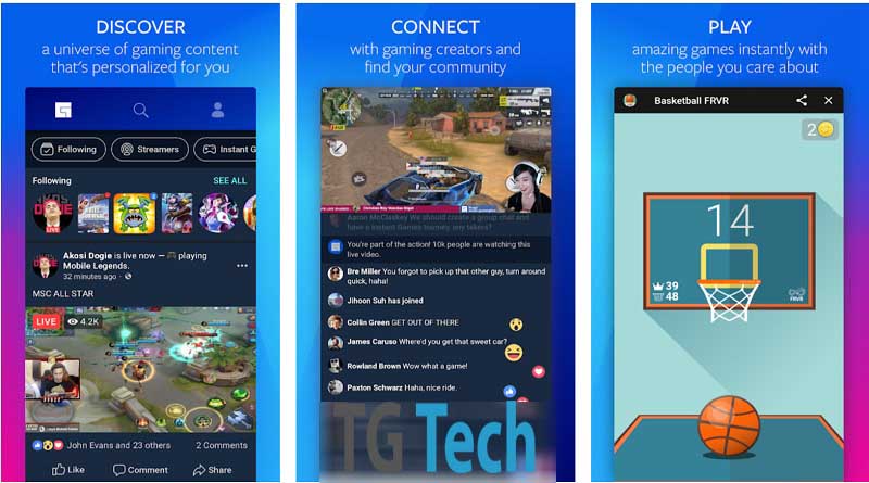 Facebook Gaming Hub Beta ufficiale su piattaforma Android