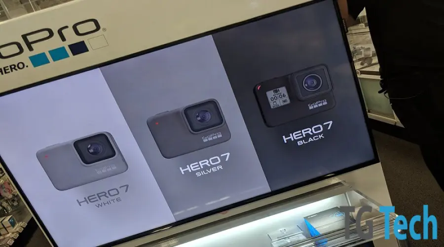 GoPro Hero 7 si mostra in anticipo attraverso un negozio