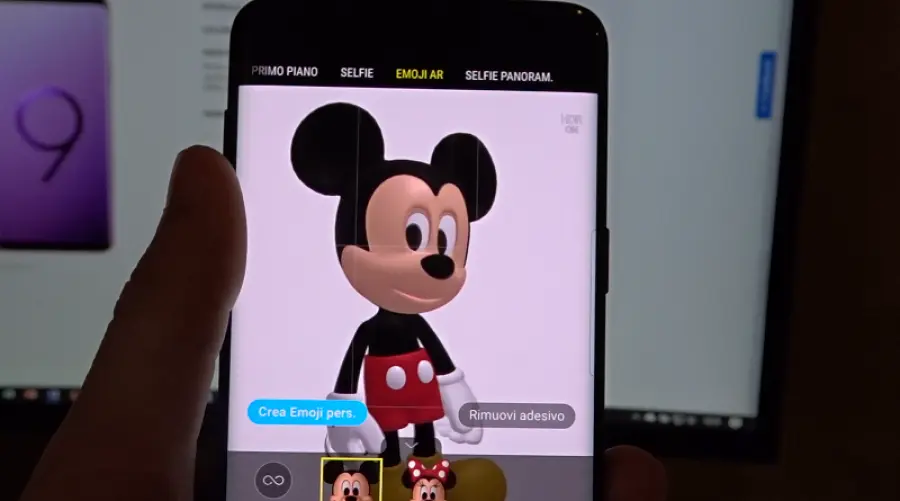 Nuove Disney AR Emoji rilasciate per Samsung Galaxy S9