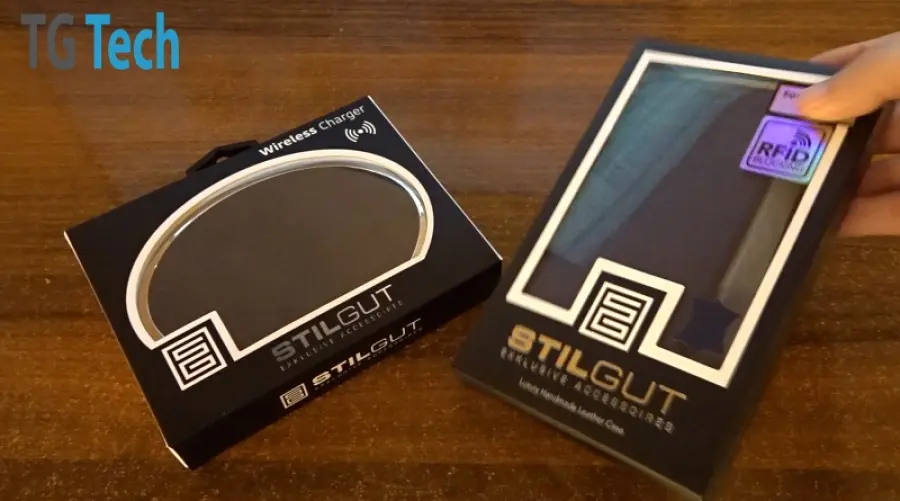 Recensione StilGut: Caricabatteria Wireless e Cover Samsung Galaxy S9 Book Type