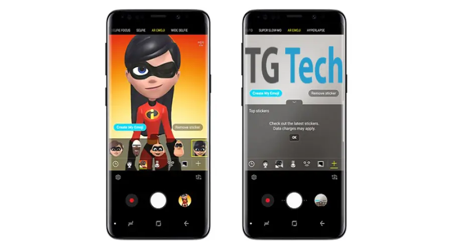 Incredibili Disney su Samsung Galaxy S9 con le nuove AR Emoji