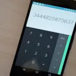 Google Calculator si veste di nero con il tema scuro