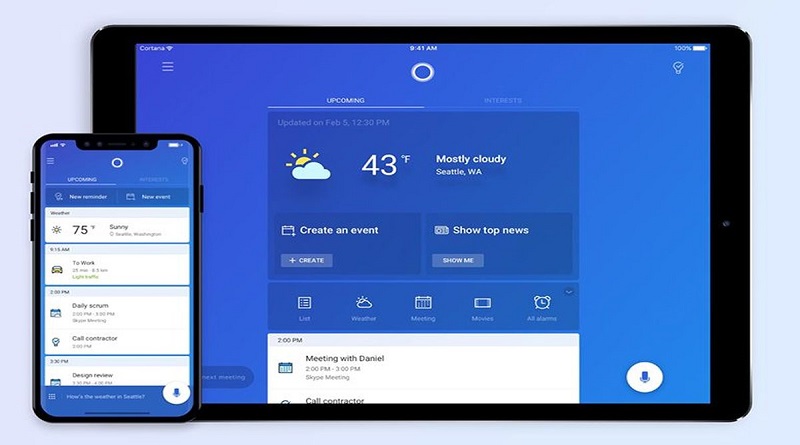 Cortana arriva ufficialmente su Apple iPad