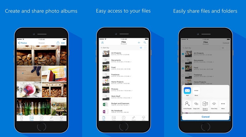 OneDrive su iOS si aggiorna con importanti nuove funzioni